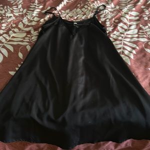 Cute black slip dress